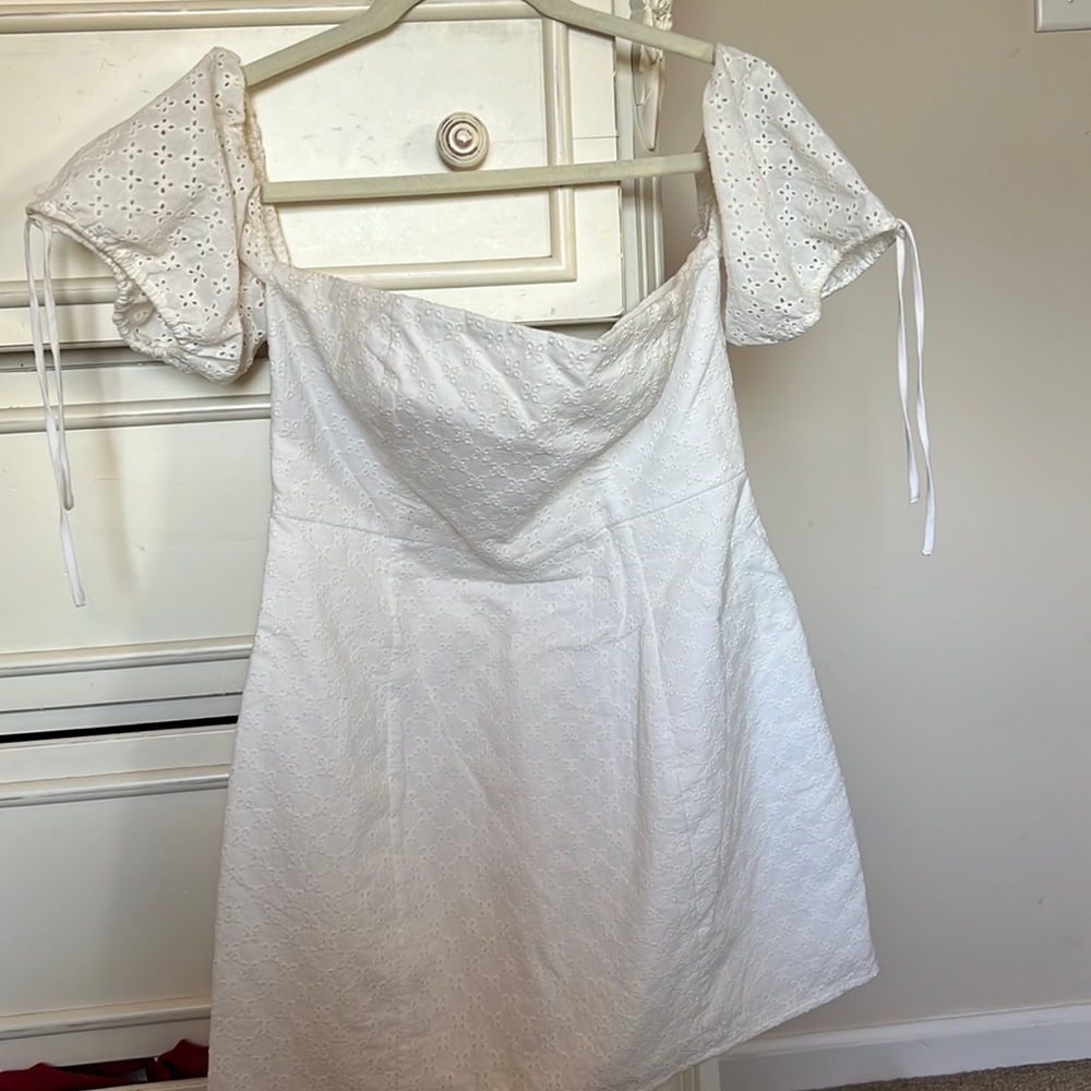 Lovers & Friends White Mini Dress